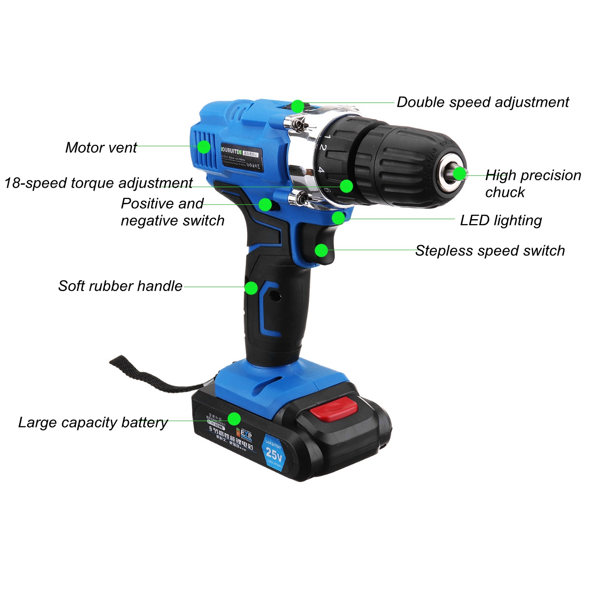 25V-Dual-Speed-Cordless-Drill-Driver-Electric-Drill-Rechargable-Power-Drills-Driver-Tool-1414380-5