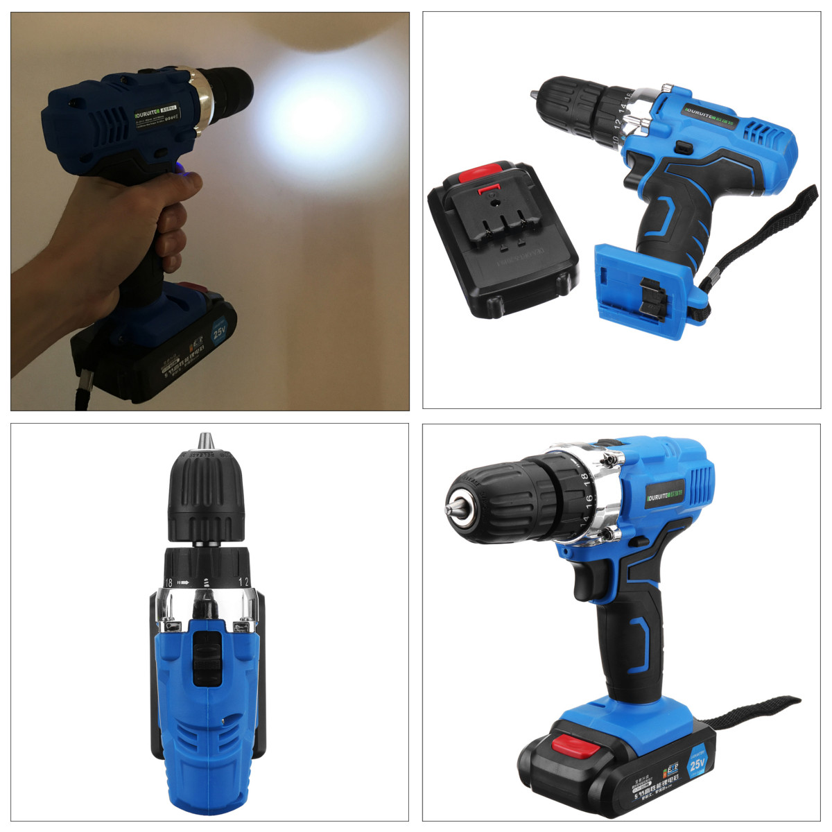 25V-Dual-Speed-Cordless-Drill-Driver-Electric-Drill-Rechargable-Power-Drills-Driver-Tool-1414380-9