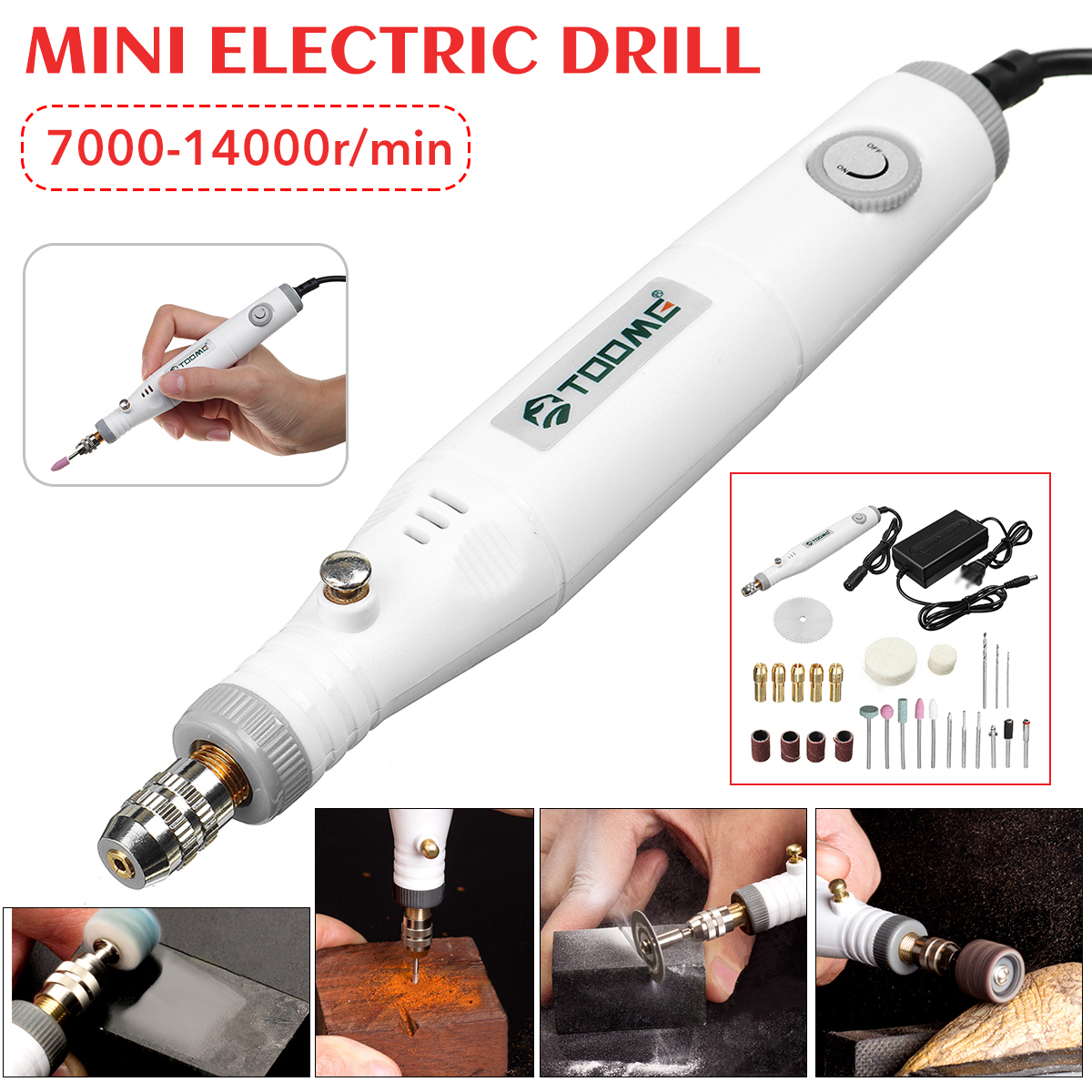28Pcs-Electric-Wood-Engraving-Pen-Rotary-Tool-Sanding-Grinding-Polishing-Cutting-Tool-1768160-1