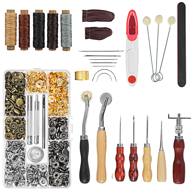 28Pcs-Professional-Leather-Craft-Working-Tools-Kit-for-Hand-Sewing-Tools-DIY-1902731-11