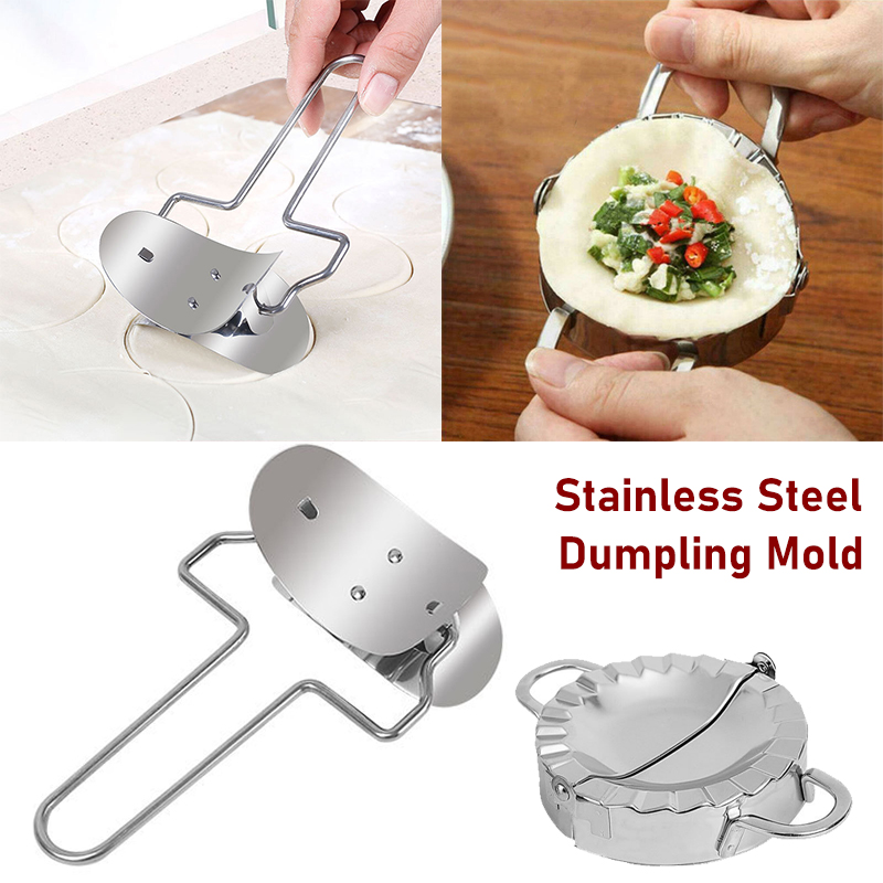 2Pcs-Stainless-Steel-Dumpling-Mould-Press-Meat-Pie-Pastry-Maker-Dough-Cutter-Tool-1755935-1