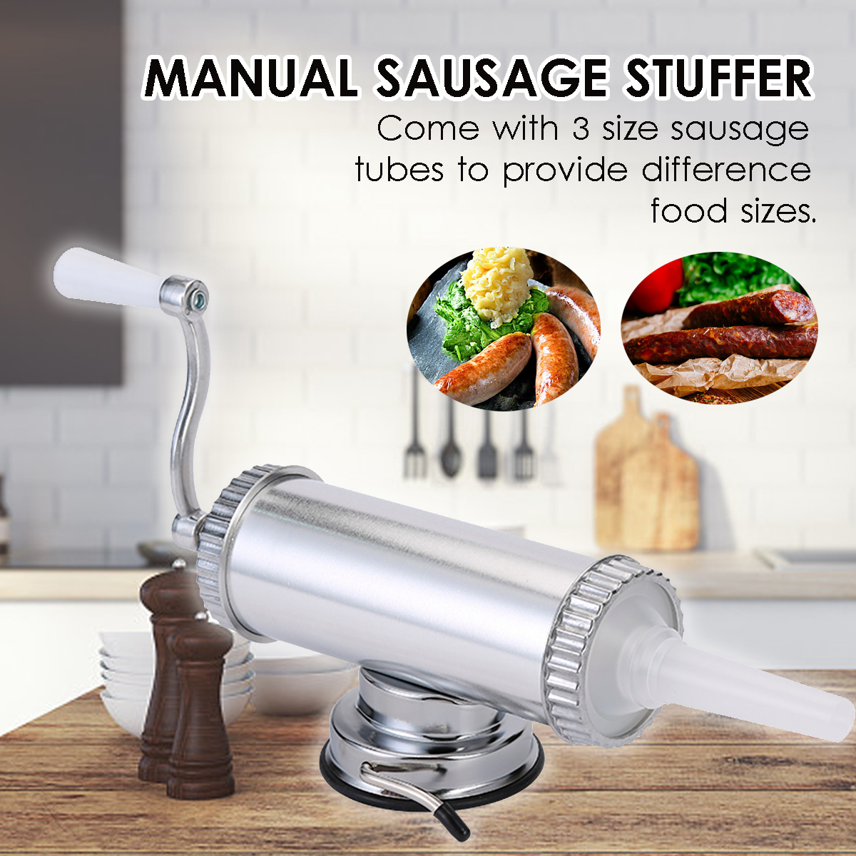 2lbs-Manual-Sausage-Stuffer-Maker-Meat-Filler-Machine-Suction-Base-Commercial-Tool-1705936-2