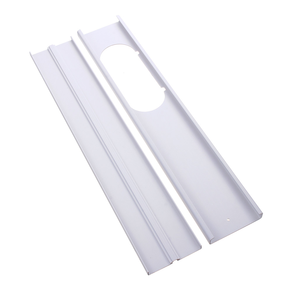 2pcs-55-110cm-Adjustable-Window-Slide-Kit-Plate-Air-Conditioner-Wind-Shield-For-Portable-Air-Conditi-1485727-1