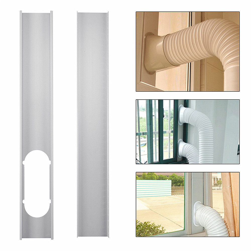 2pcs-Adjustable-Window-Slide-Kit-Plate-Air-Conditioner-Wind-Shield-For-Portable-Air-Conditioner-1339592-5