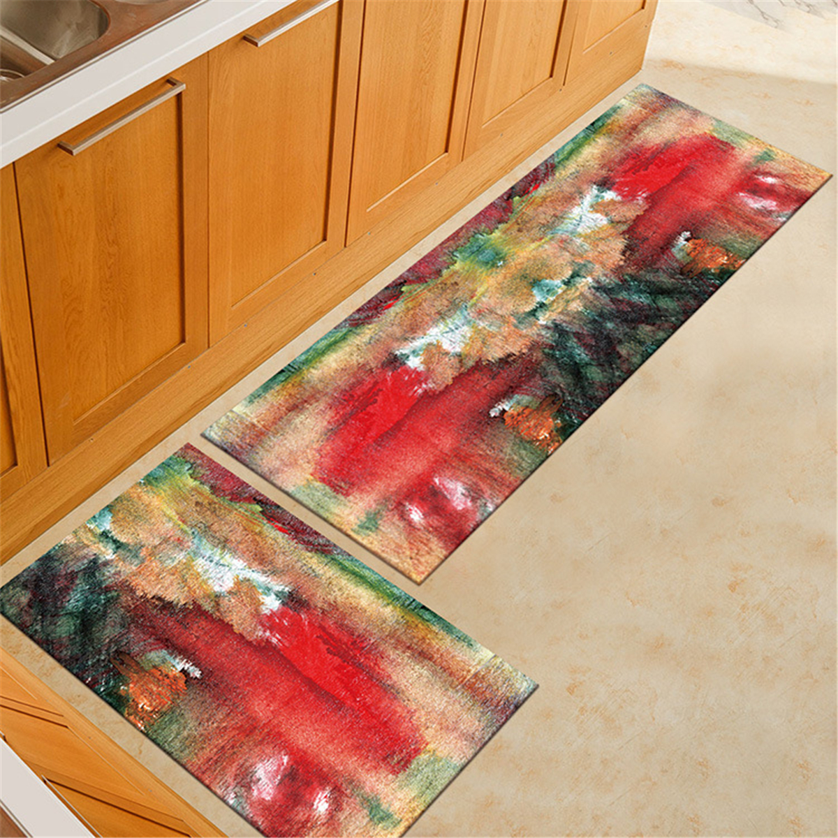 2pcs-Kitchen-Floor-Carpet-Non-Slip-Area-Rug-Living-Room-Washable-Door-Mat-Set-1608004-7