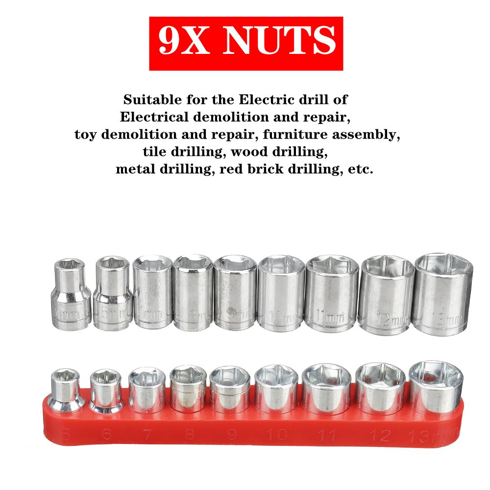 3-In-1-Electric-Drill-Kit-26Pcs-For-Hammer-Drill-Screwdriver-Bits-With-Adapters-Hole-Drill-1777868-3