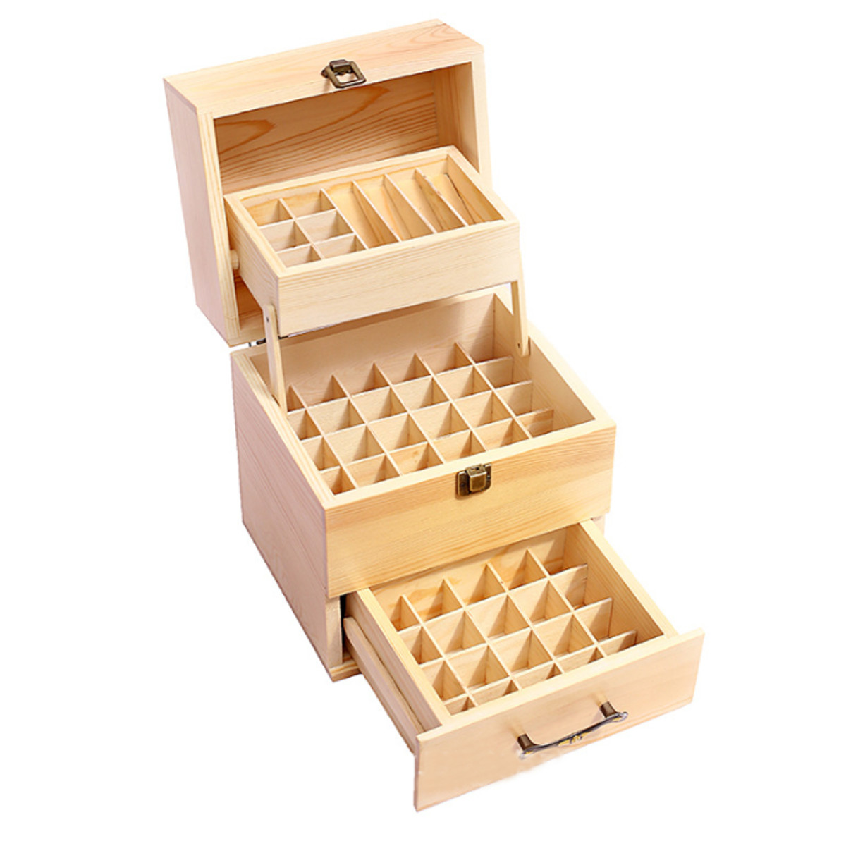 3-Layers-Wooden-Storage-Box-Case-Essential-Oil-Bottles-Aromatherapy-Kitchen-Storage-Container-1619152-2