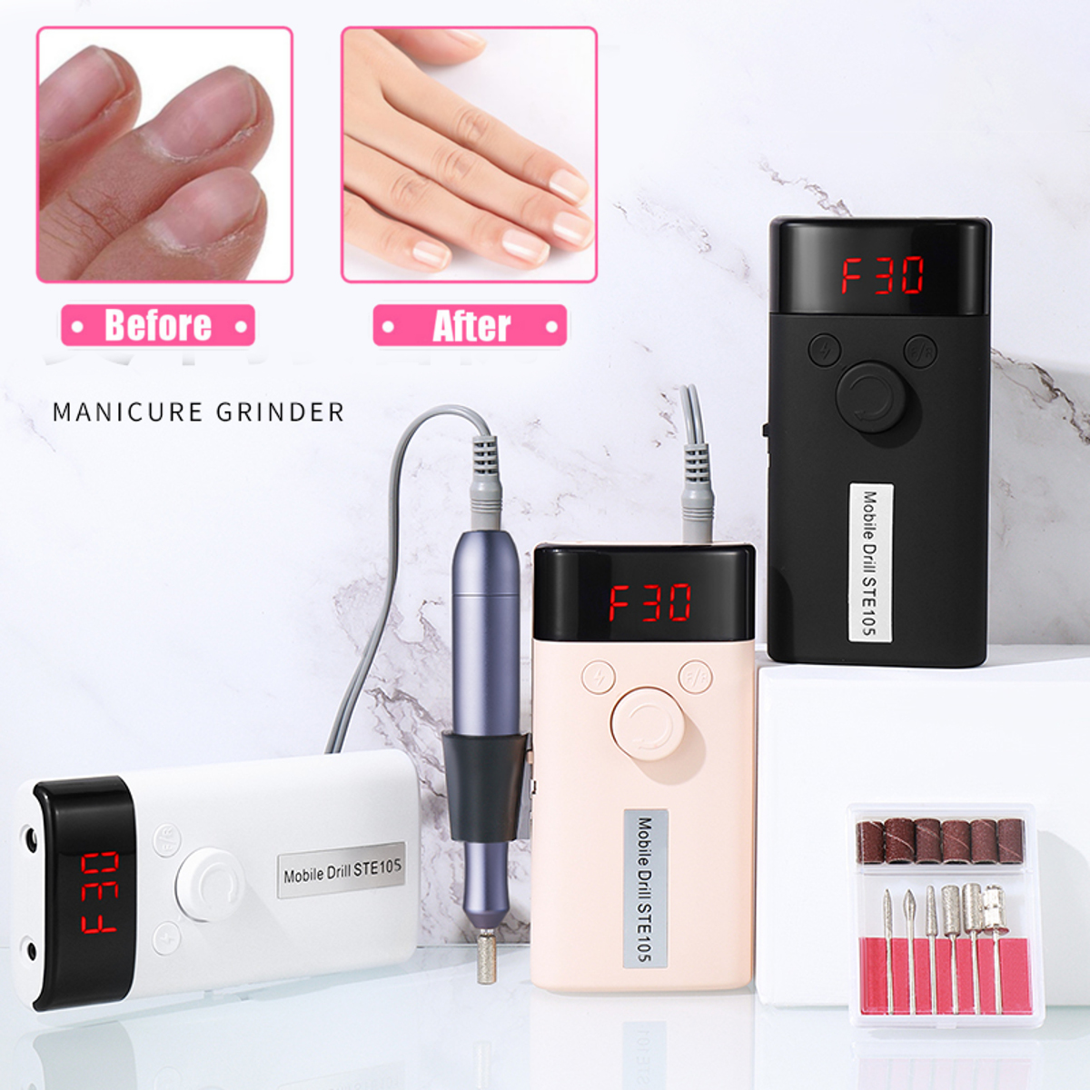 30000RPM-Portable-Mini-Electric-Polisher-Nail-Drill-File-Manicure-Tools-Kit-Grinding-Machine-1789818-3