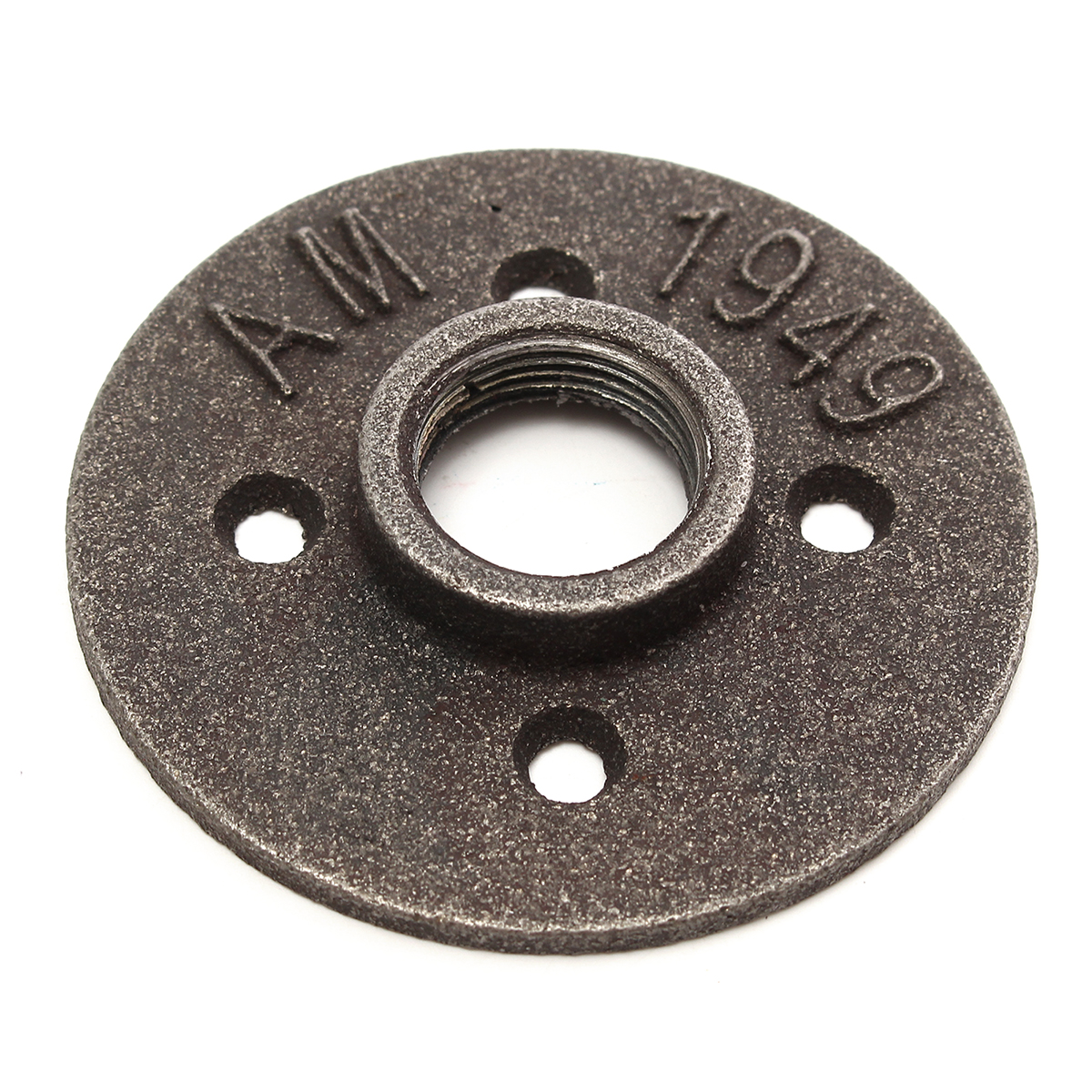 34-Inch-Black-Malleable-Iron-Floor-Flange-Fitting-Pipe-NPT-Antique-Wall-Flange-Seat-1132628-2