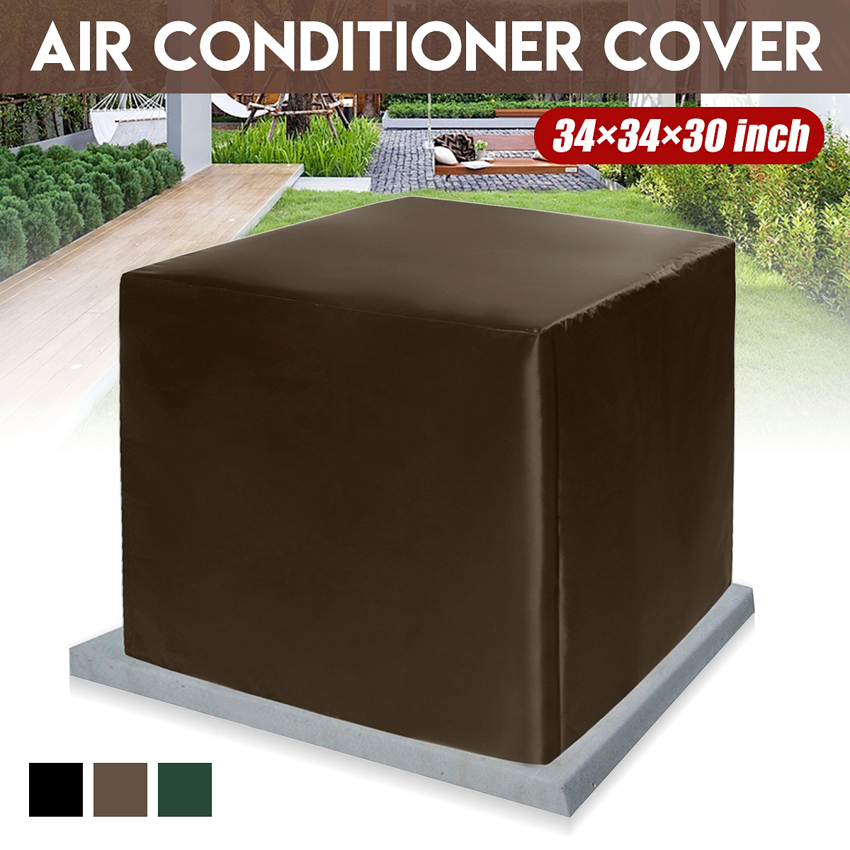 34times34times30-Inch-Air-Conditioner-Cover-Furniture-Waterproof-Windproof-Tool-Storage-1571365-1