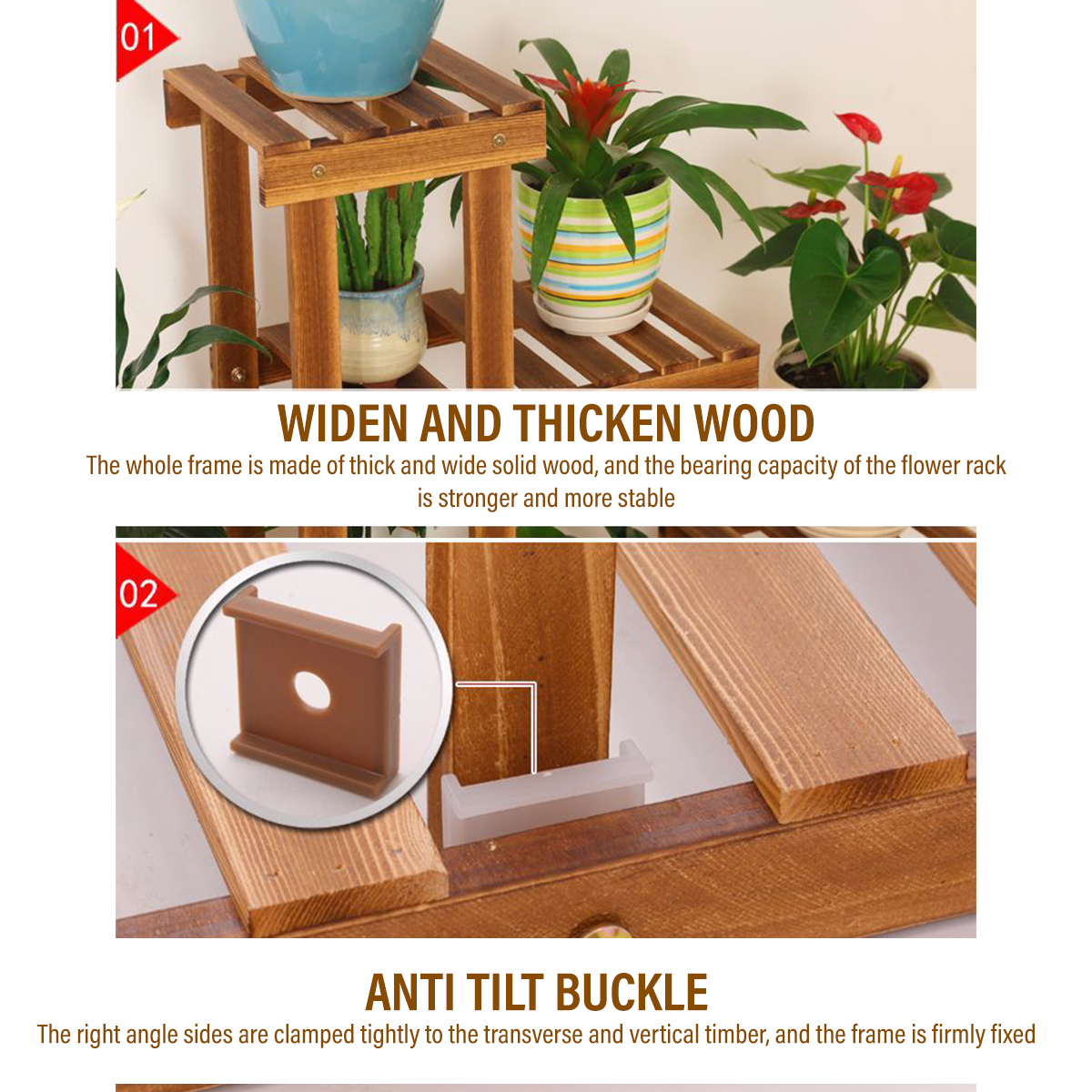 4-Layers-Wooden-Flower-Stand-Pot-Plant-Display-Shelves-Storage-Garden-Home-Decoration-1724682-4