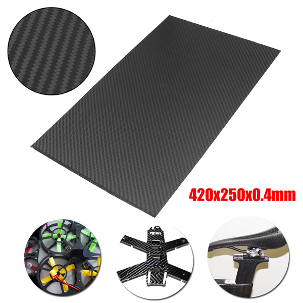 420x250x04mm-Carbon-Fiber-Plate-Black-3K-Twill-Matte-Panel-Sheet-Board-1228980-7