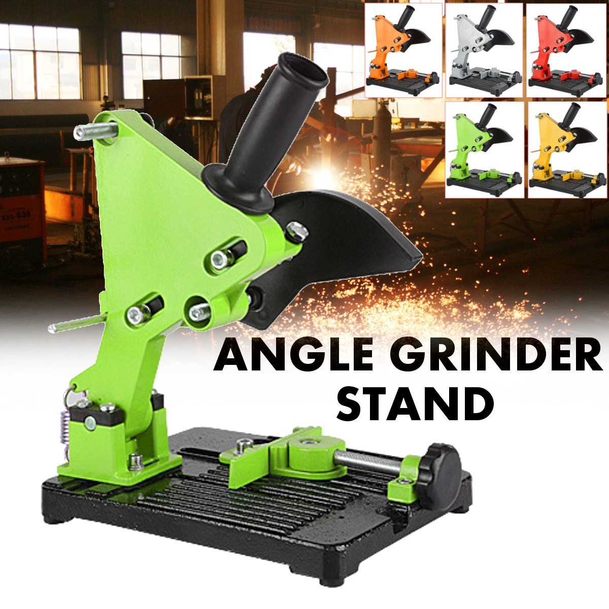 45deg-Adjustable-Angle-Grinder-Bracket-Stand-Holder-Support-Base-With-Shield-Cover-Iron-Base-1722936-1