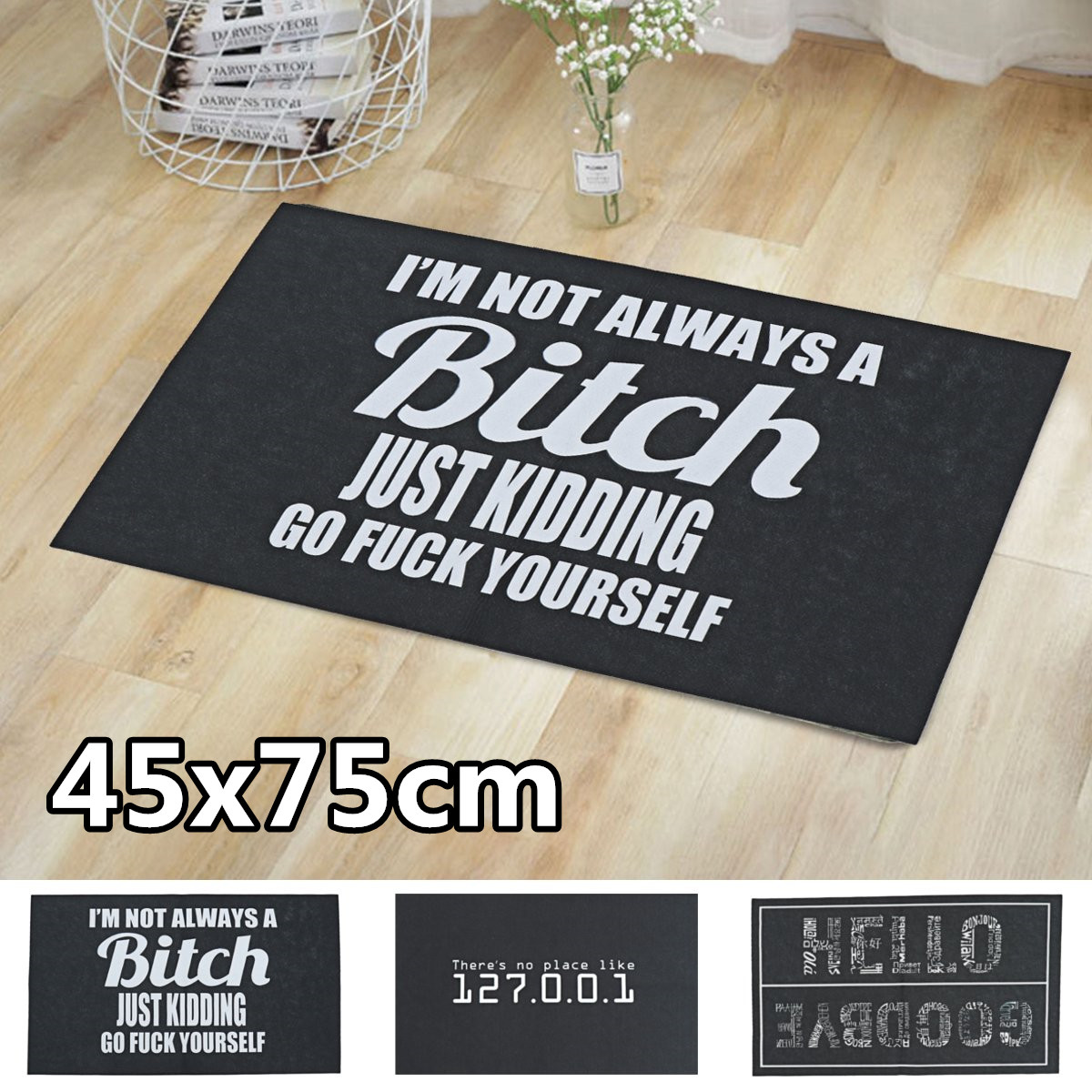 45x75cm-Non-Slip-Indoor-Outdoor-Rubber-Floor-Rug-Door-Mat-Home-Kitchen-Carpet-1591180-1