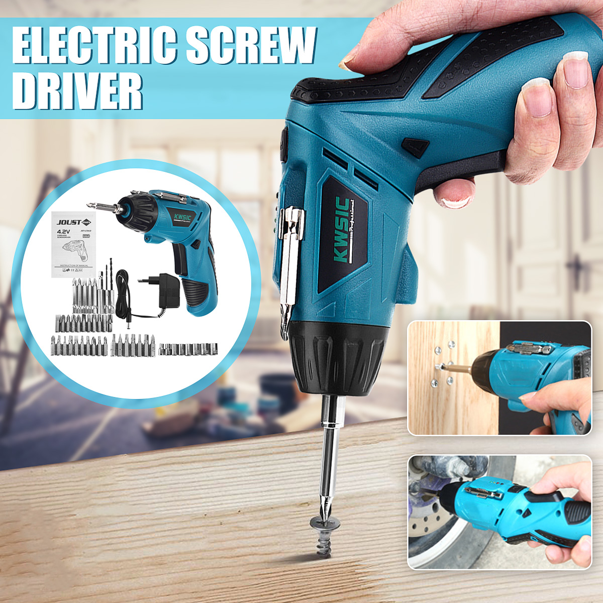 48V-Electric-Drill-Screw-Driver-Rechargeable-Cordless-Screwdriver-Tool-Drill-Bit-Set-1678689-1