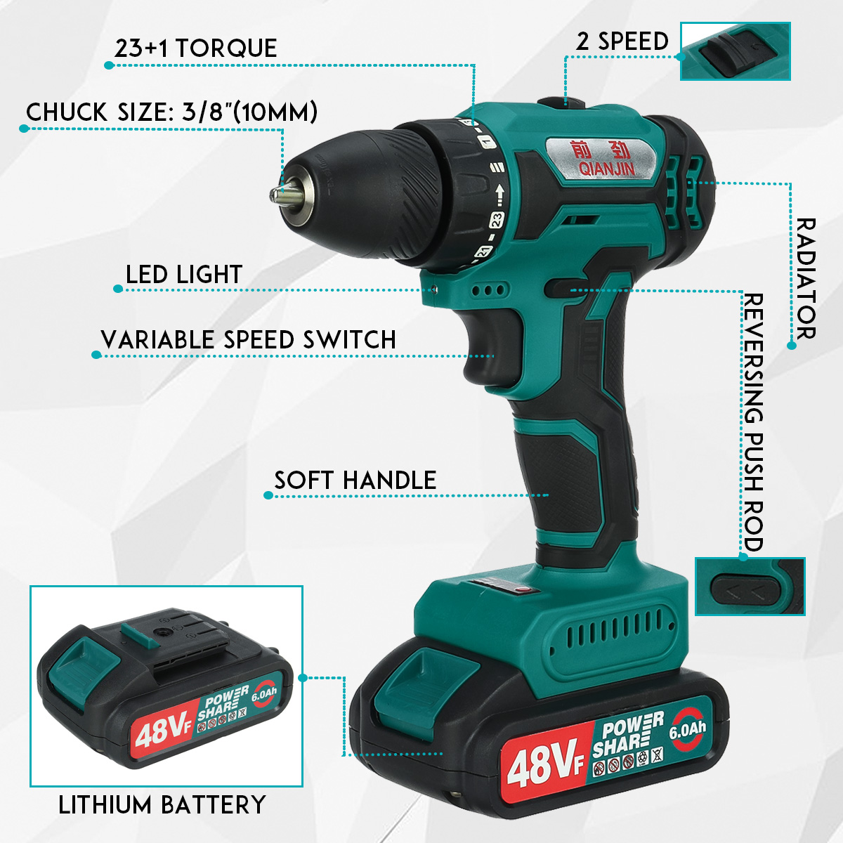 48VF-Brushless-High-Power-Torque-Drill-2-Speed-Rechargable-Electric-Screwdriver-Drill-With-None12-Pc-1840212-3