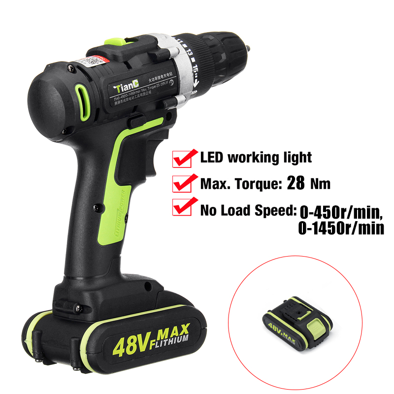 48VF-Electric-Power-Cordless-Drill-Screwdriver-Woodworking-Tool-with-12pcs-Rechargeable-Batteries-1455935-3