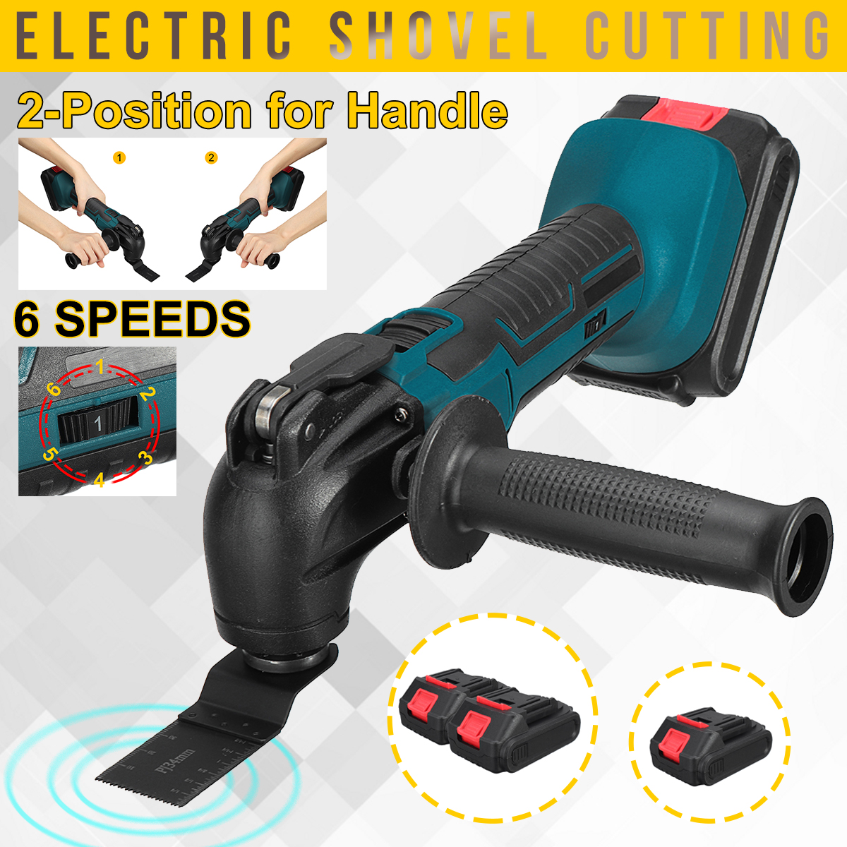 4deg-Cordless-Oscillating-Multi-tool-Trimmer-6-Speed-Electric-Shovel-Cutting-Power-Tool-For-Makita-B-1900754-2