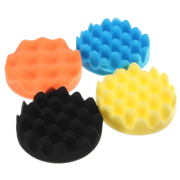 4pcs-Sponge-Wave-Polishing-Buffing-Pads-Kit-34567-Inch-for-Car-polisher-1062224-2