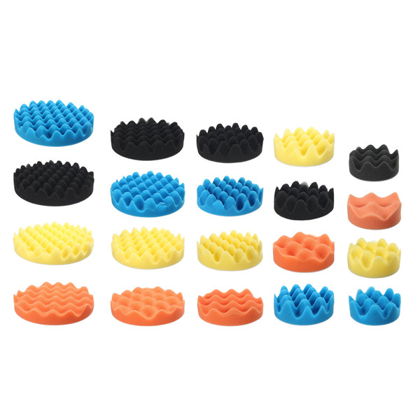 4pcs-Sponge-Wave-Polishing-Buffing-Pads-Kit-34567-Inch-for-Car-polisher-1062224-10