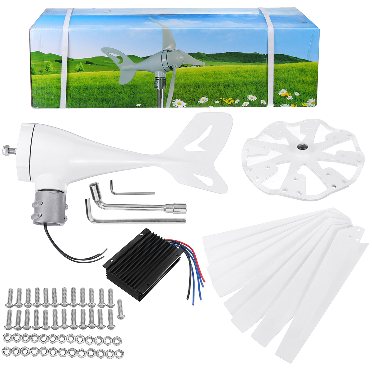 500W-12V24V-Wind-Turbine-8-Leaves-With-Controller-White-Wind-Generator-1854383-1