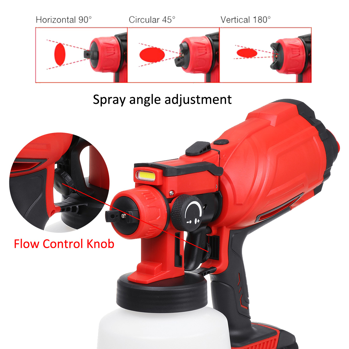 550W-Cordless-Electric-Spray-Guns-800ML-Lighting-Paint-Sprayer-Wood-Wall-Fences-Painting-Tool-W-Batt-1839681-2