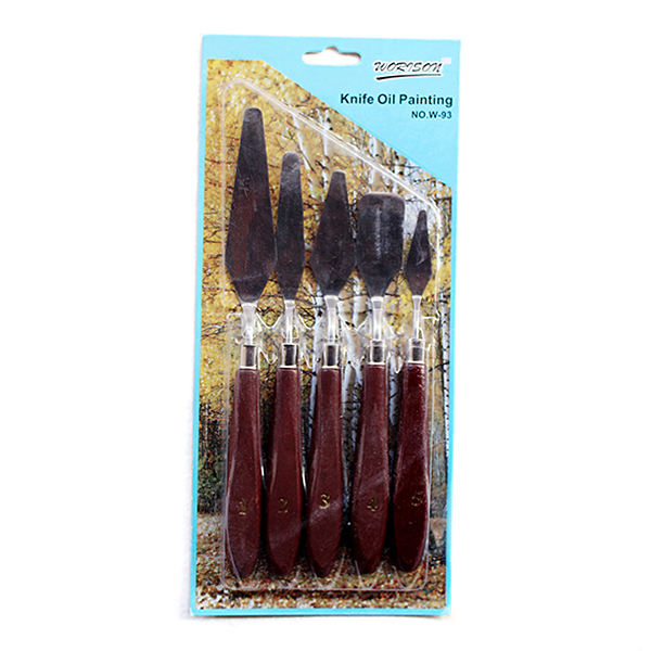 5pcs-Wooden-Painting-Handle-Paint-Pallette-Knives-Spatula-Stainless-Steel-Blade-989798-3