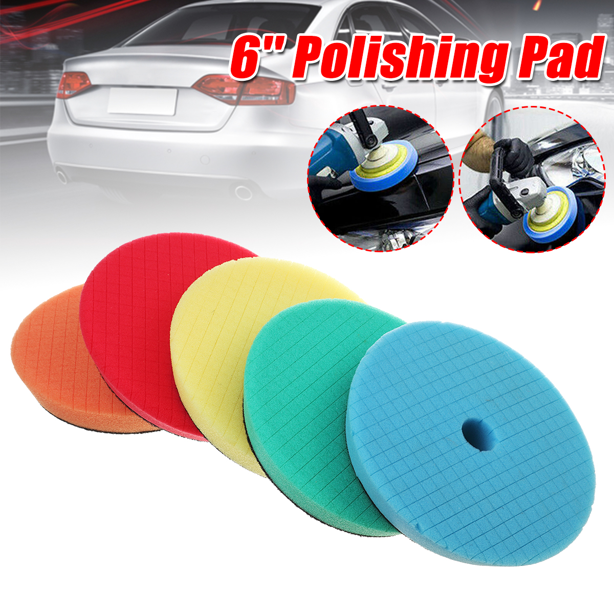 6-Inch-Polishing-Buffing-Pad-Abrasive-Disc-Sponge-Foam-Pad-1758955-1