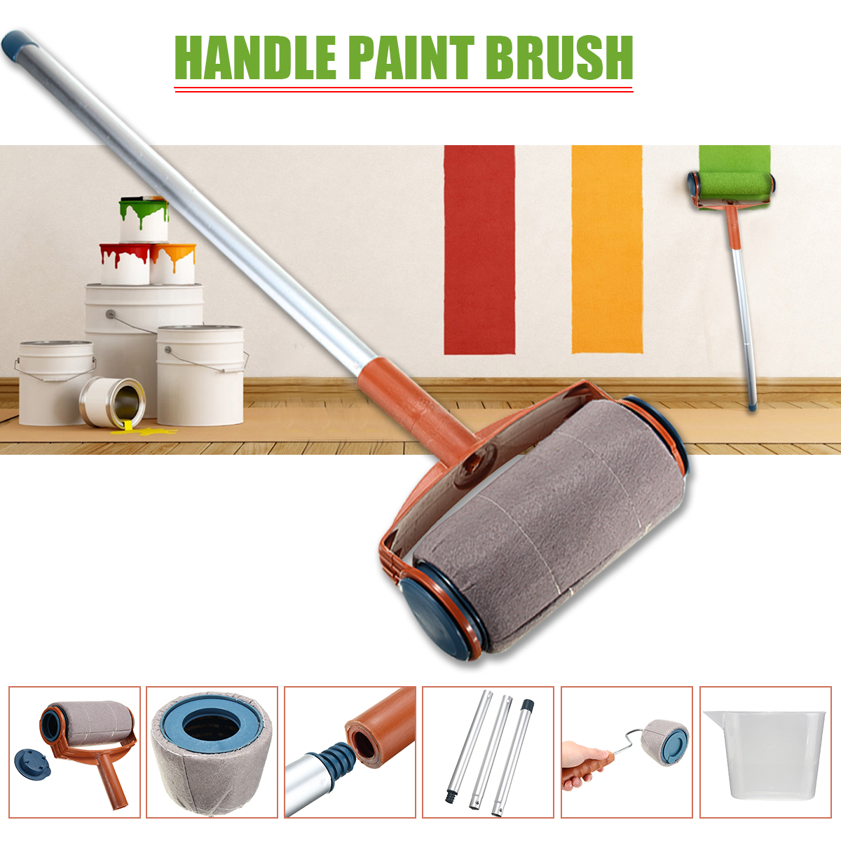 6-PCS-Paint-Roller-Professional-Paintbrush-Flocked-Edger-Easy-Room-Wall-Painting-Tools-1196222-2