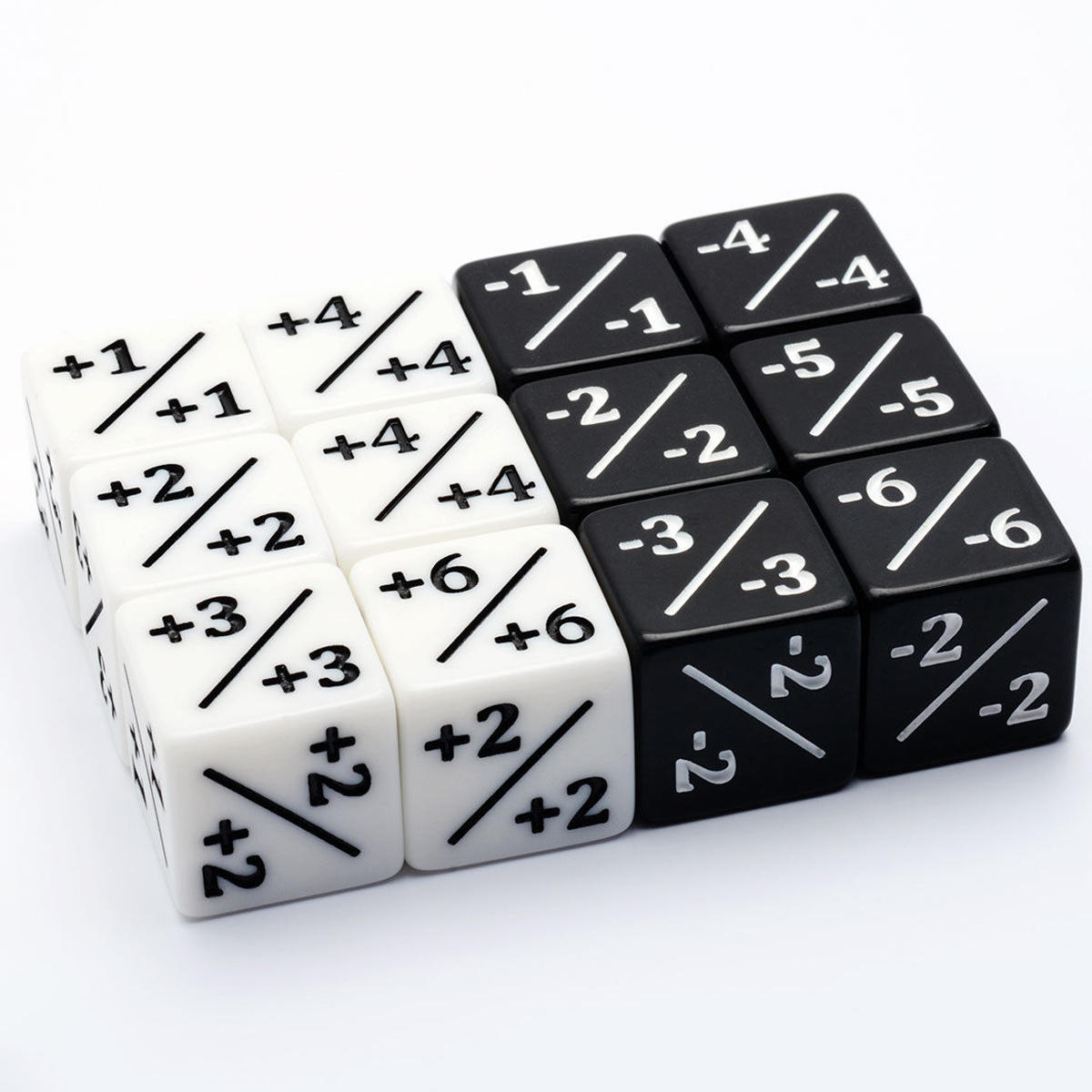 6-Pcs-White-Dice-Counters-11-for-MTG-Magic-The-Gathering-and-Others-1236394-3