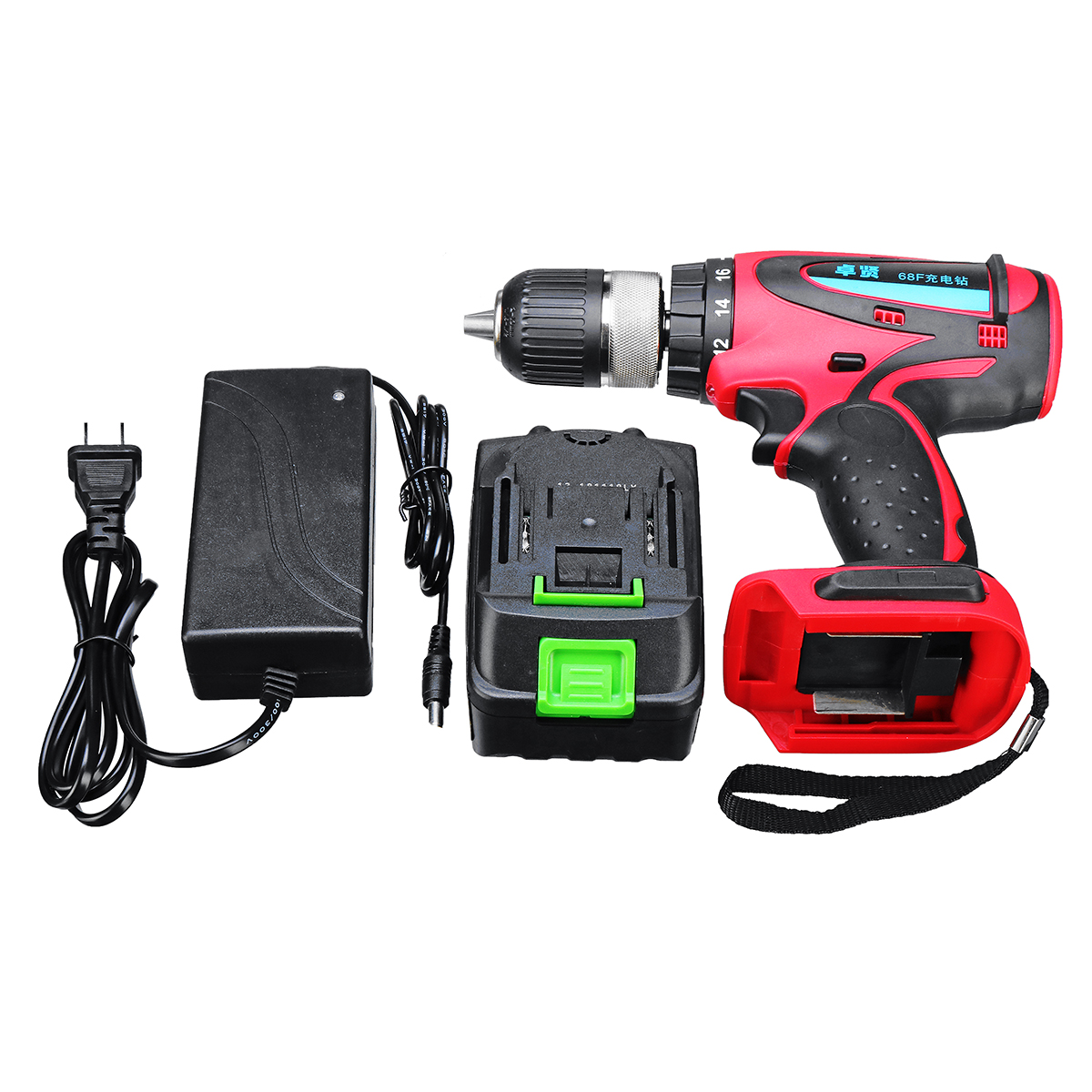 68V-10Ah-Cordless-Rechargeable-Electric-Drill-2-Speed-Heavy-Duty-Torque-Power-Drills-1403940-5