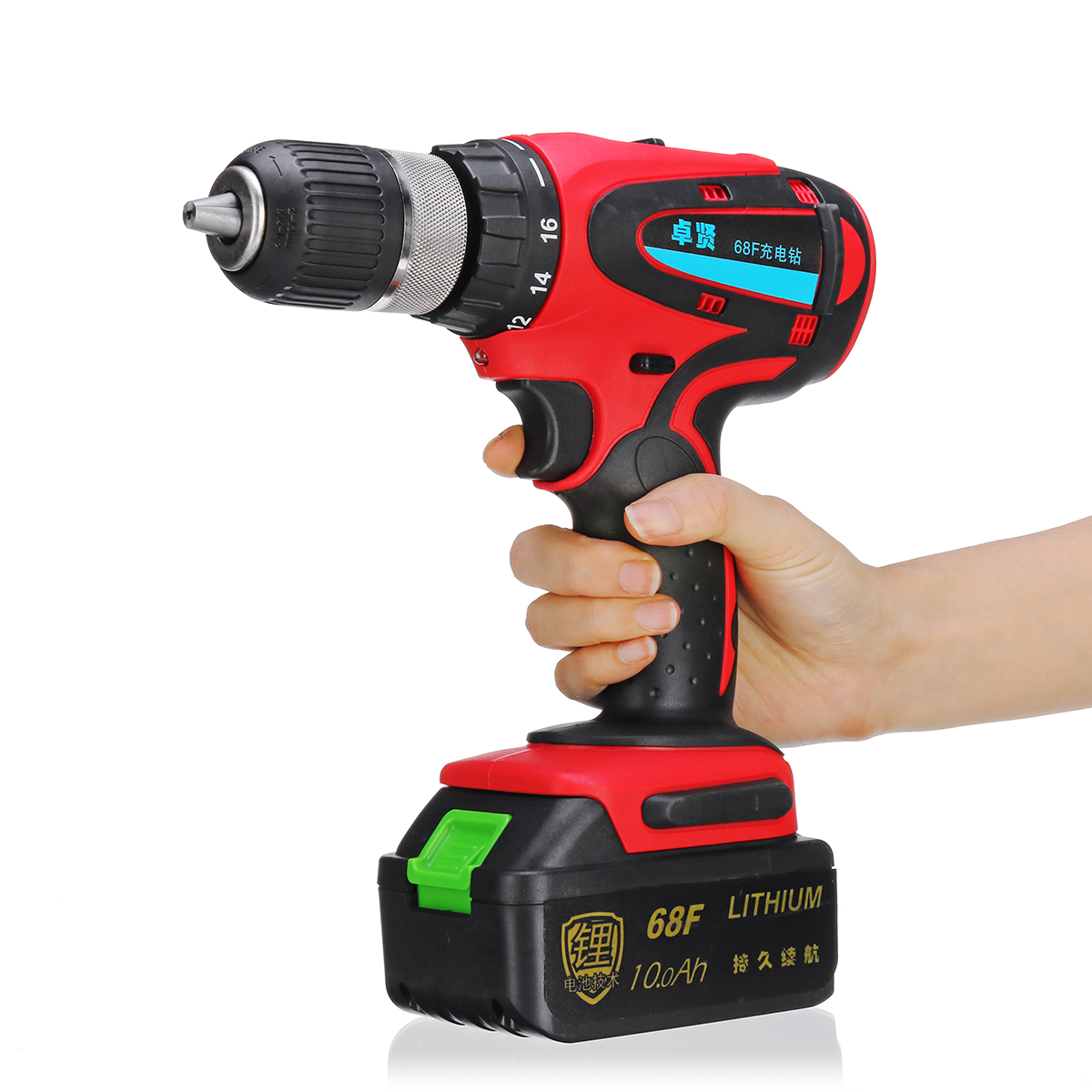 68V-10Ah-Cordless-Rechargeable-Electric-Drill-2-Speed-Heavy-Duty-Torque-Power-Drills-1403940-7