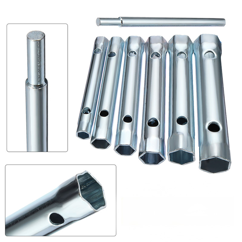 6Pcs-8-19mm10pcs-6-22mm-Metric-Tubular-Box-Wrench-Set-Tube-Bar-Spark-Plug-Spanner-1351497-3