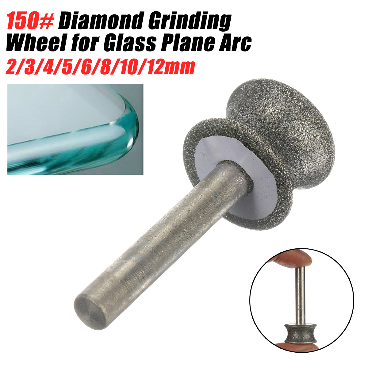 6mm-2-12mm-Shank-150-Diamond-Grinding-Wheel-for-Glass-Plane-Arc-Chamfering-1713504-1