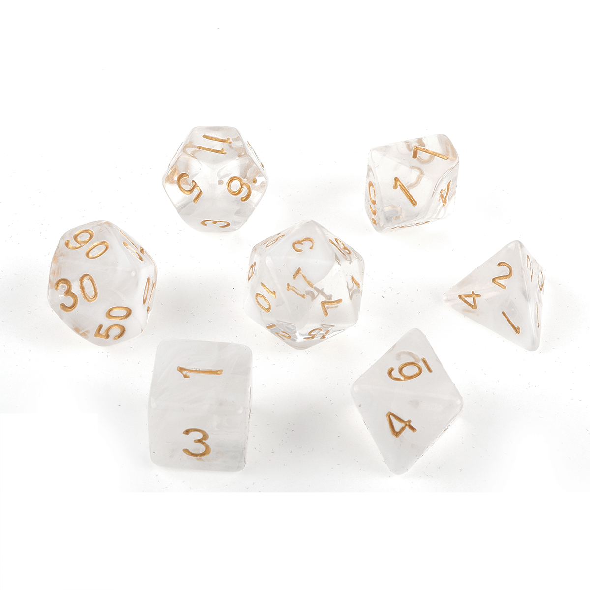 7Pcs-Transparent-Polyhedral-Dices-Multi-sided-Dice-1631909-9