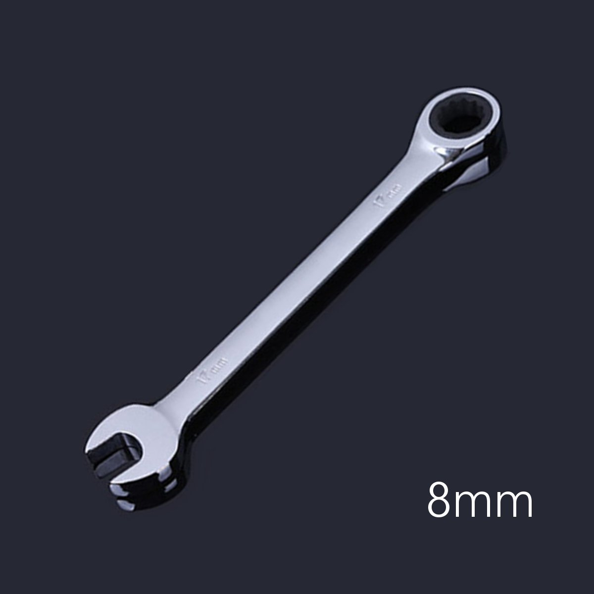 8-32mm-Steel-Silver-Metric-Spanner-Open-End-Wrench-Ratchet-Ring-Mechanic-Tool-1635187-3