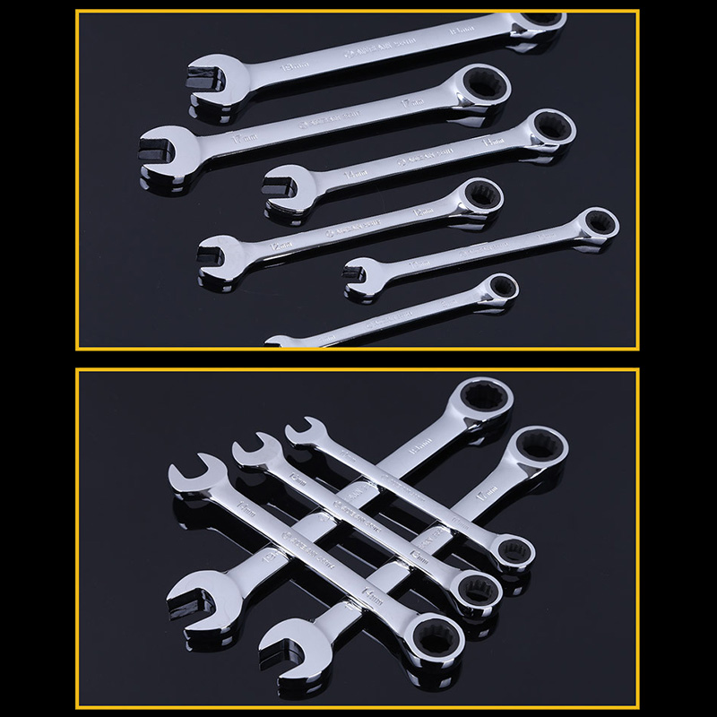 8-32mm-Steel-Silver-Metric-Spanner-Open-End-Wrench-Ratchet-Ring-Mechanic-Tool-1635187-4