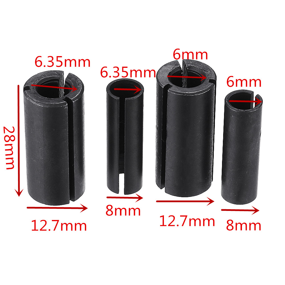 8-635mm127-635mm8-6mm127-6mm-Carving-Knives-Conversion-Chuck-CNC-Router-Tool-Adapter-1379632-1