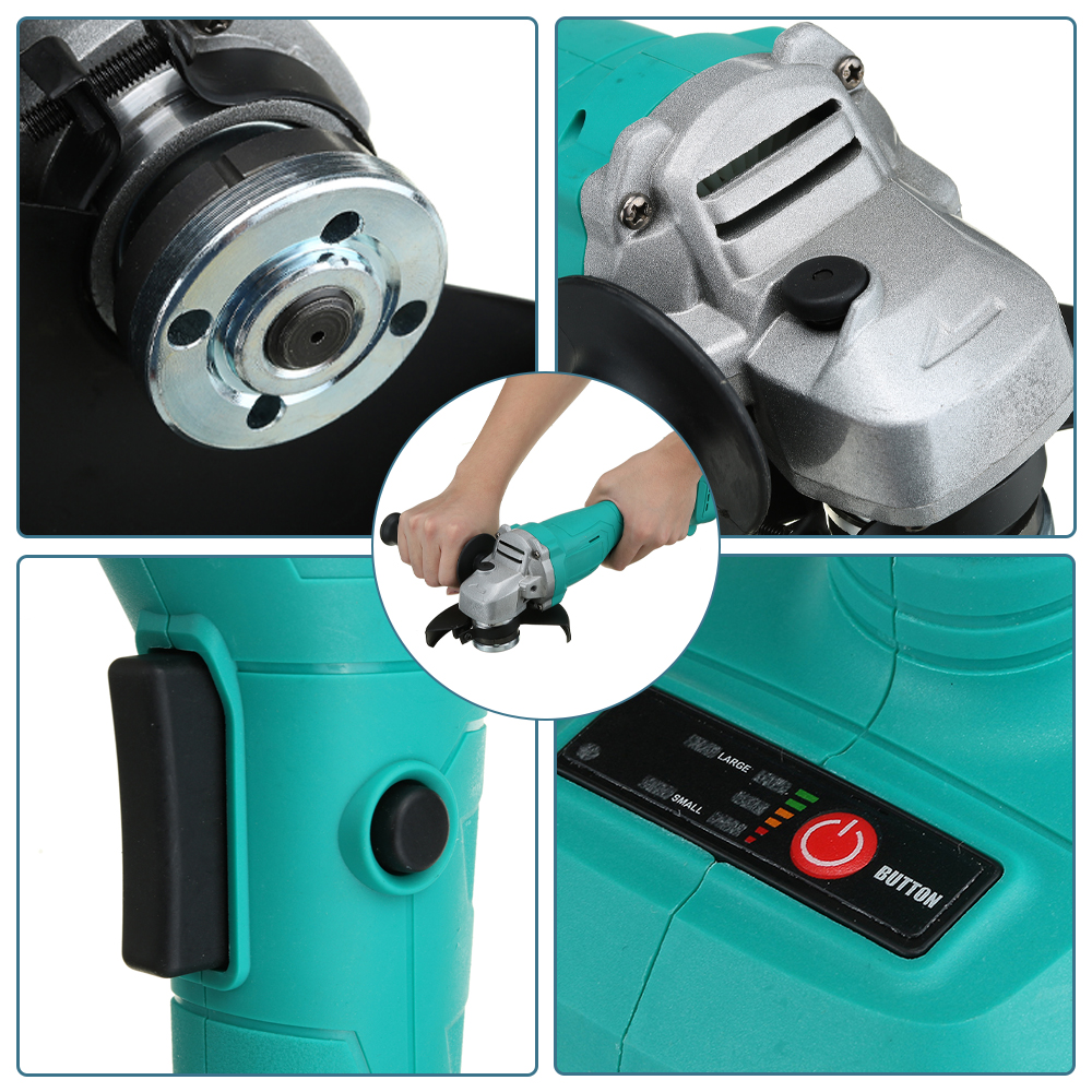 800W-125mm-Brushless-Cordless-Angle-Grinder-Polisher-Polishing-Machine-For-Makita-18V-Battery-1817721-6