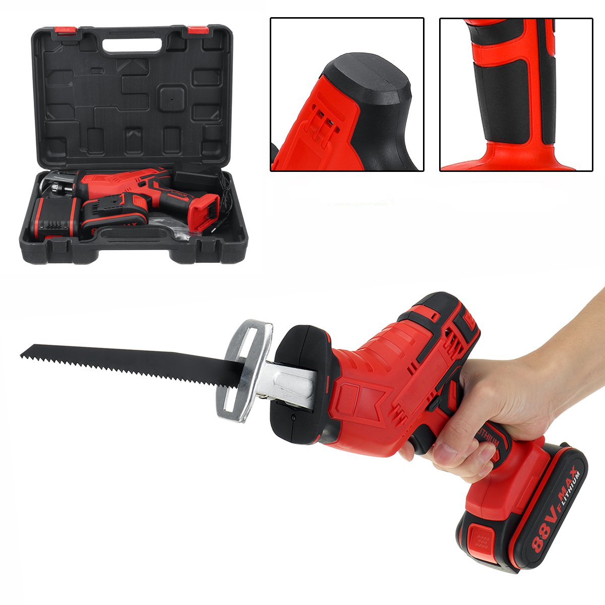 88VF-Cordless-Electric-Reciprocating-Saw-Outdoor-Portable-Woodworking-Tool-One-Hand-Saw-W-12-Battery-1883228-4