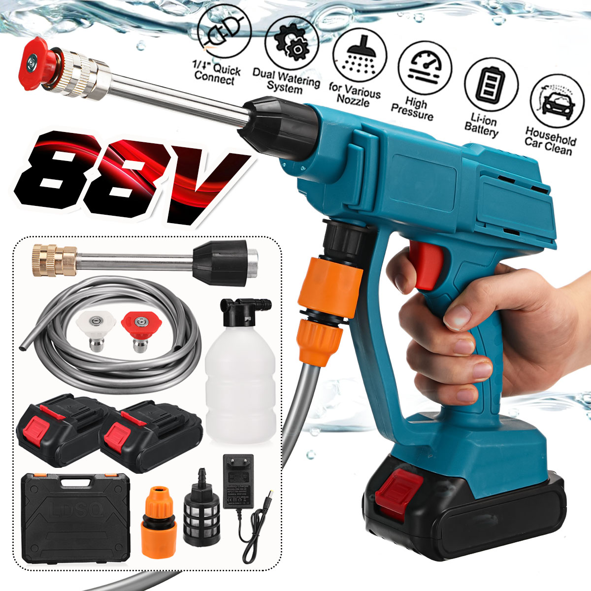 88VF-Cordless-High-Pressure-Washer-Car-Washing-Machine-Water-Cleaner-Spray-Guns-W-None12-Battery-For-1870219-1
