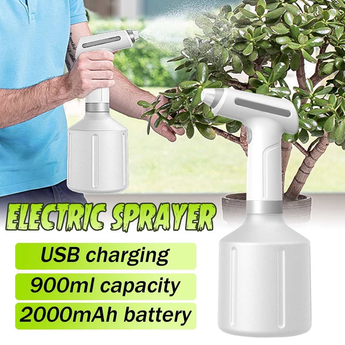 900ML-Automatic-Electric-Garden-Sprayer-USB-Rechargeable-Water-Spray-Pot-1778142-1