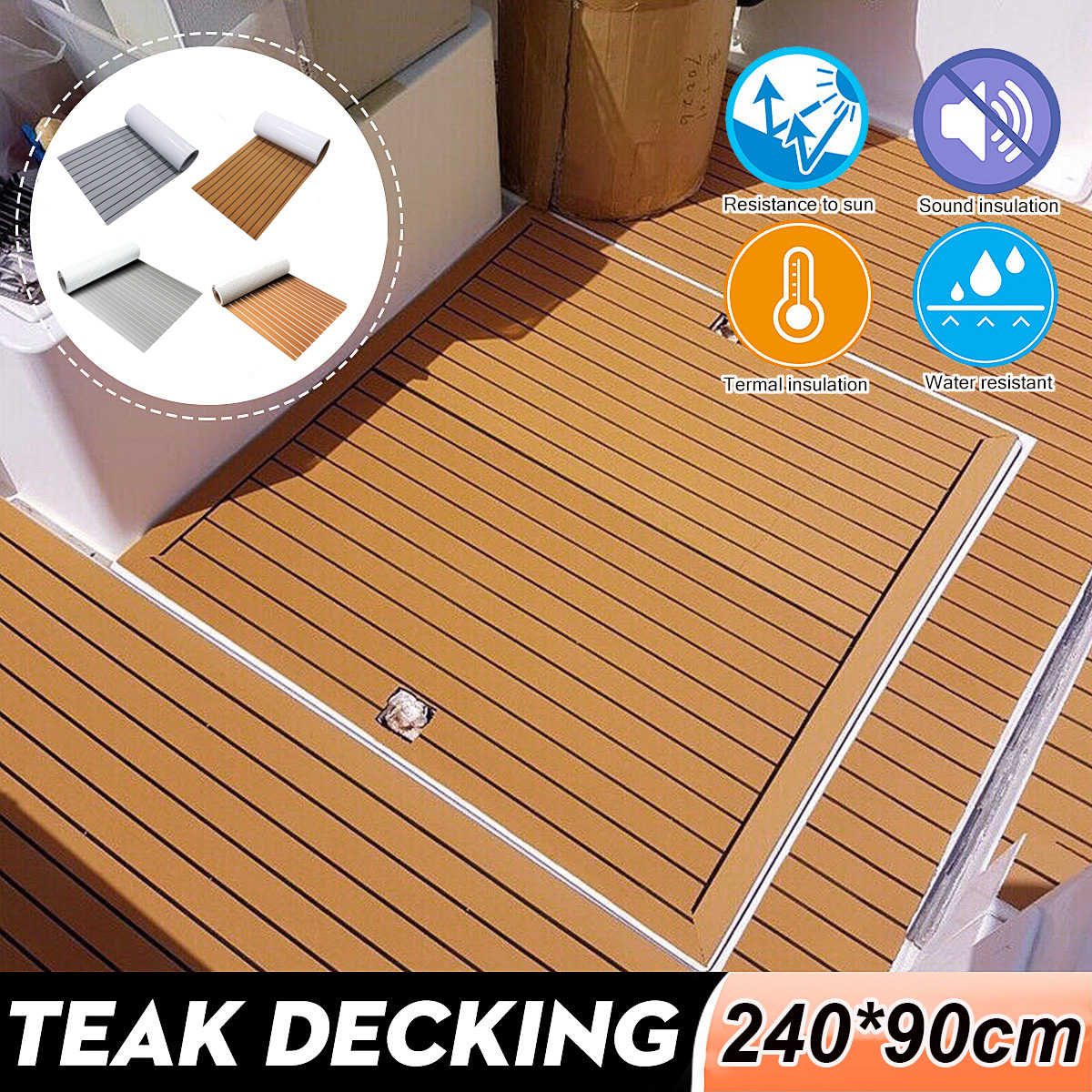 900x2400x6mm-Self-Adhesive-EVA-Teak-Decking-Sheet-Marine-Flooring-Faux-Boat-Non-slip-Mat-1718963-1