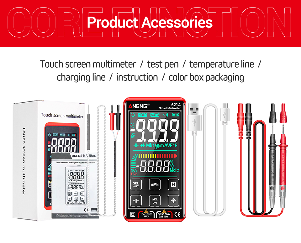 ANENG-621A-9999-Counts-Auto-Range-Full-screen-Touch-Smart-Digital-Multimeter-Rechargeable-DCAC-Volta-1934881-16