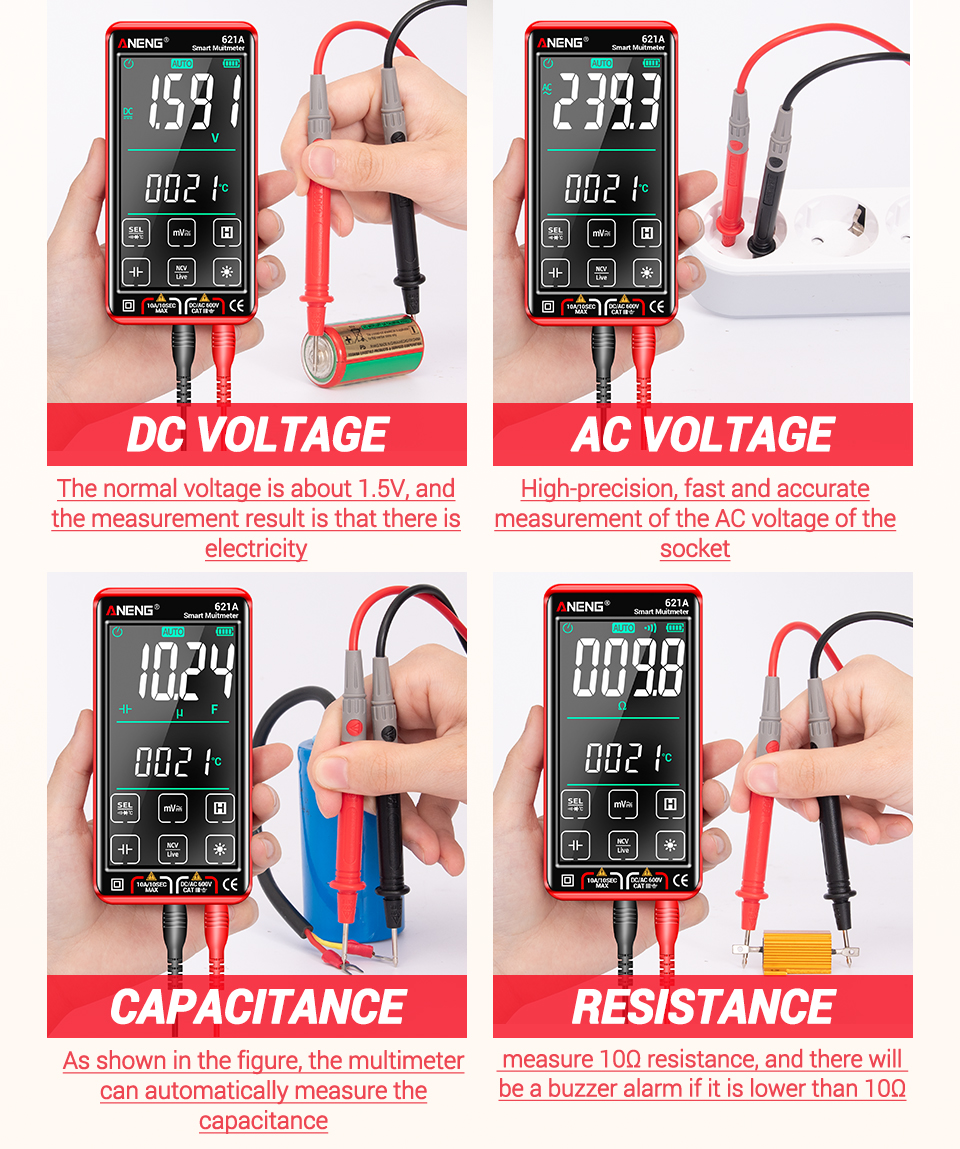 ANENG-621A-9999-Counts-Auto-Range-Full-screen-Touch-Smart-Digital-Multimeter-Rechargeable-DCAC-Volta-1934881-10