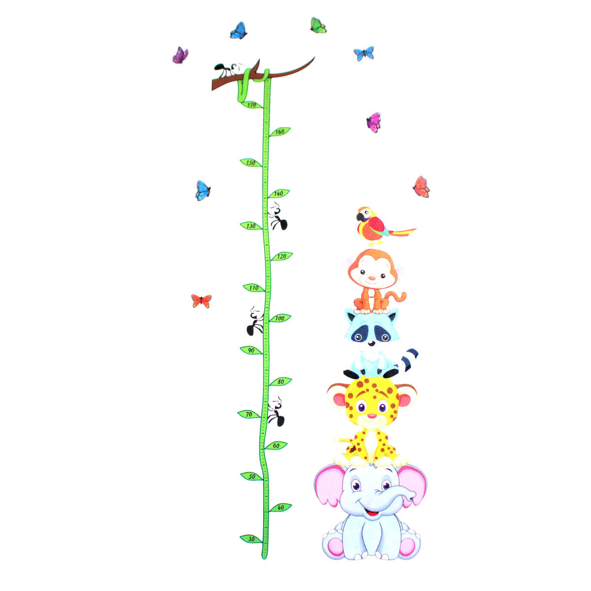 Animals-Height-Chart-Non-toxic-Removable-Wall-Stickers-Kids-Nursery-Elephant-Leopard-Sticker-Decor-1567408-8