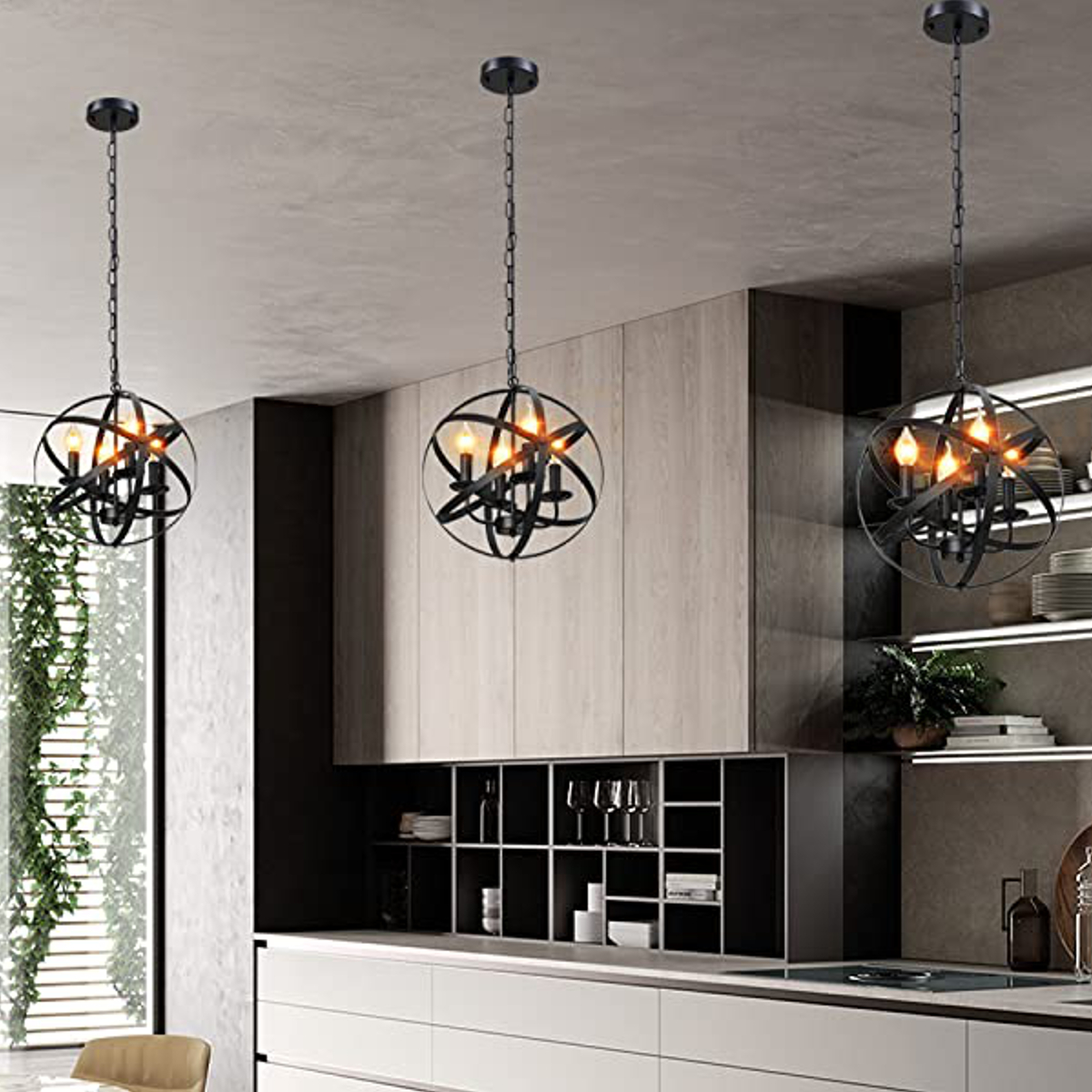 Antique-Style-Industrial-Vintage-Lighting-Ceiling-Chandelier-4-Lights-Decorative-Luminaire-Metal-Han-1754124-7
