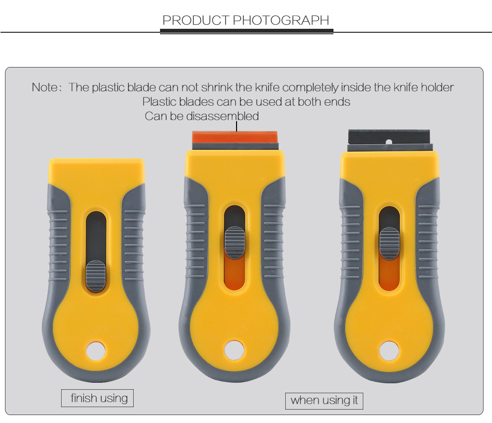 BEST-BST-208-Window-Tint-Ceramic-Glass-Oven-Razor-Scrapers-Blade-Plastic-Handle-1380160-4