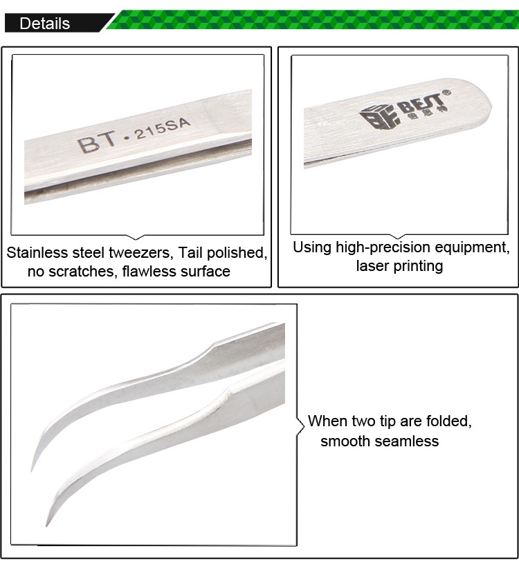 BEST-BST-215-SA-New-Stainless-Steel-Industrial-Anti-static-Tweezer-Watchmaker-Repair-Tools-1364535-5