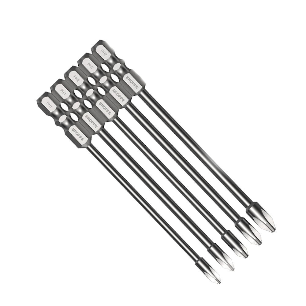 BROPPE-10Pcs-75mm-Cross-Bit-With-Magnetic-Electric-Drill-Electric-Screwdriver-Screwdriver-Head-Wind--1817606-4